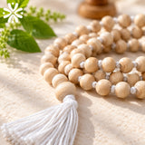 Premium Tulsi Jaap Mala 108 Beads | Tulsi Japa Mala | DharmikVibes