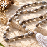 Natural Vaijanti Mala – Authentic Vyjayanti Seeds 108 Beads Japa Mala