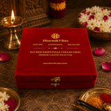 Elegant German Finish 8-Inch Pooja Gift Set | Silver-Gold 7-Piece Devotional Collection